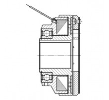Муфта электромагнитная сухая E 220 VAR 02 - 6400 Warner Electric